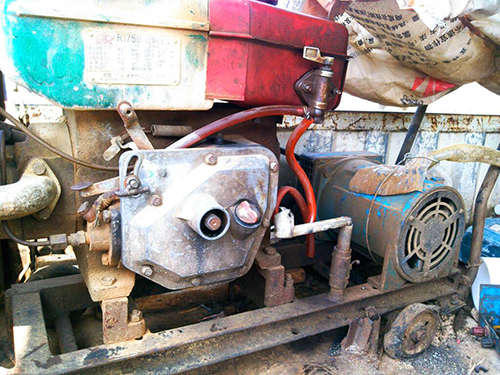 宝山单杠柴油机发电机出租